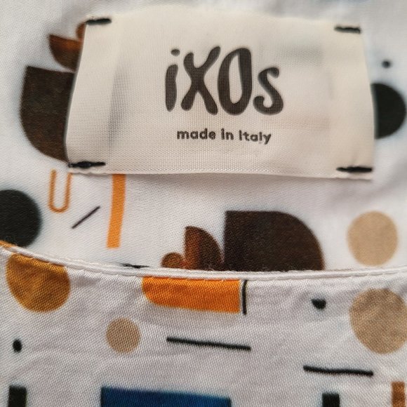 Geometric pattern silky top IXOS size 46 / size 10 - Picture 7 of 7